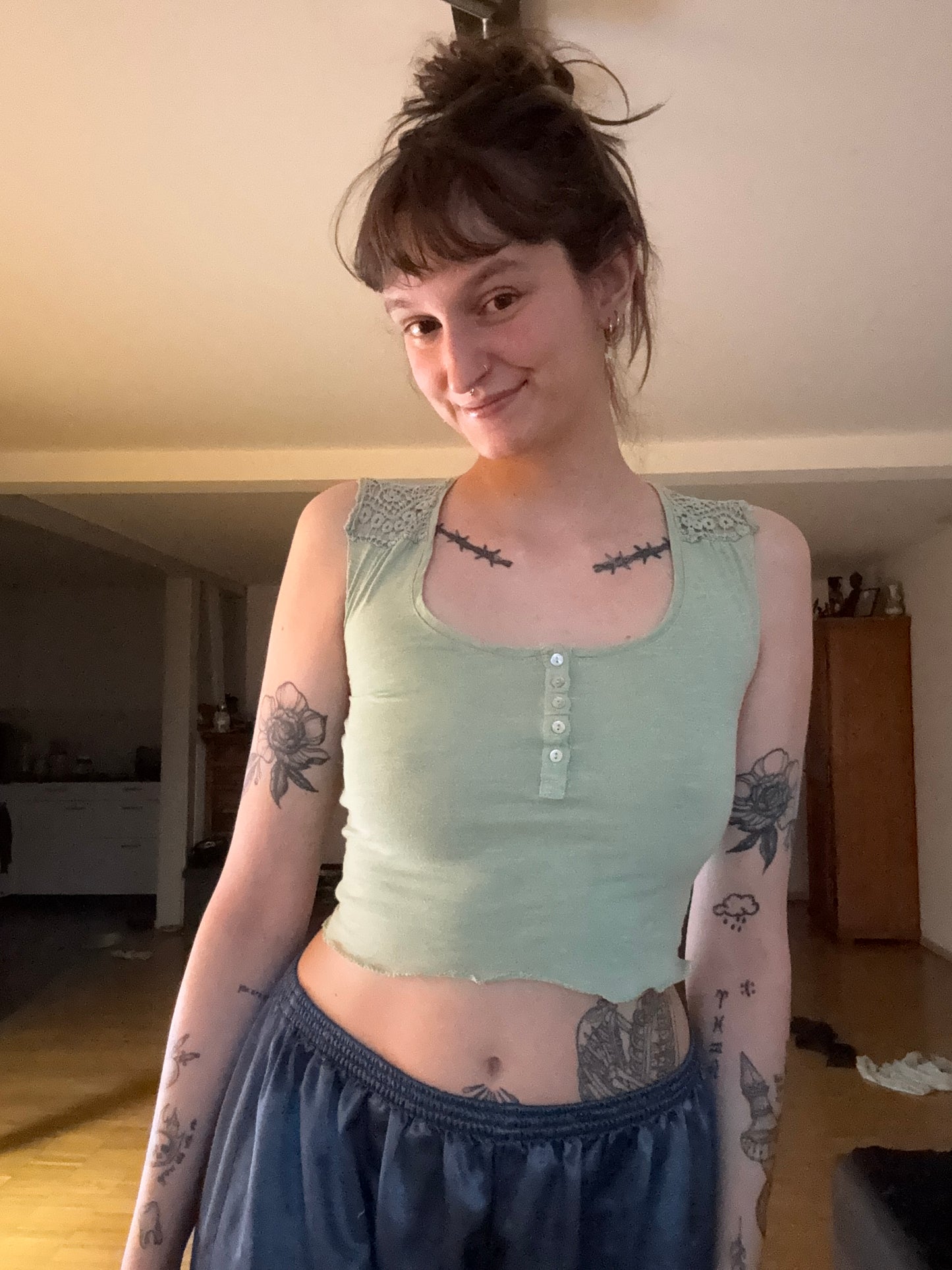 Green Reworked Top