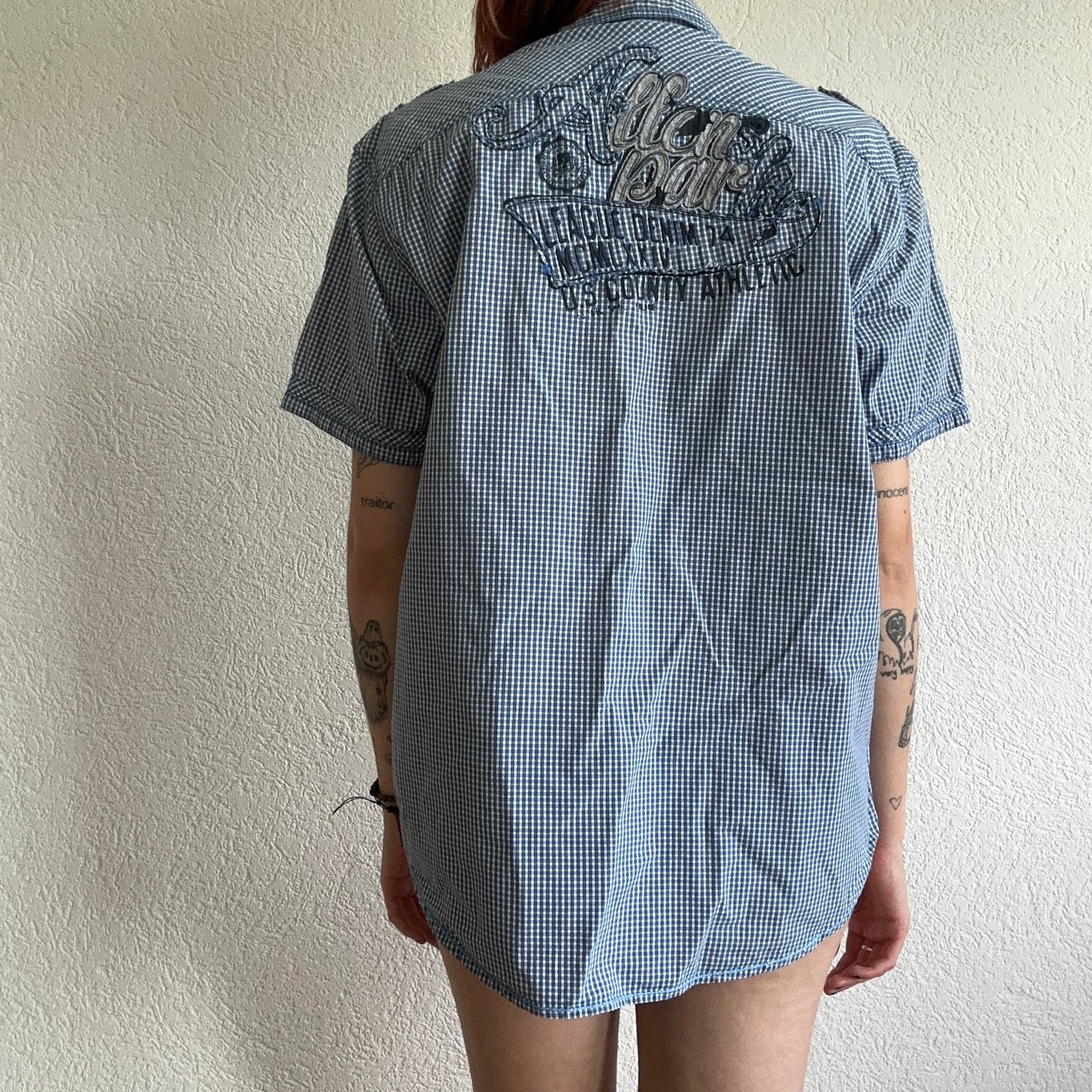 Chemisier bleu vintage | Berne