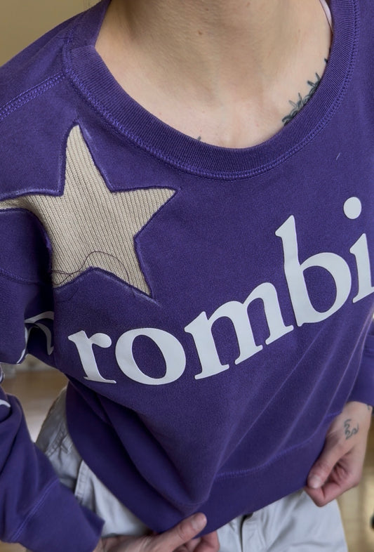 Purple Reworked Sweater