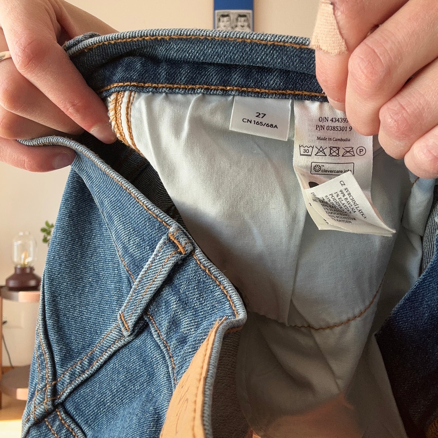 Short en jean bleu | Berne