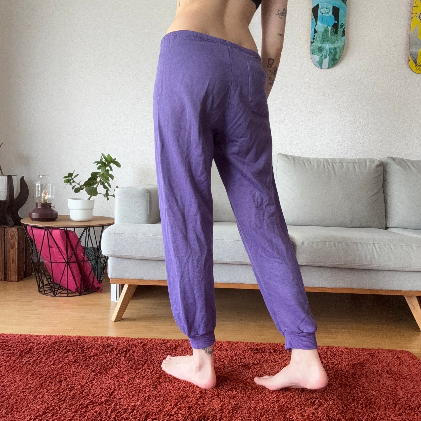 Purple Joggers