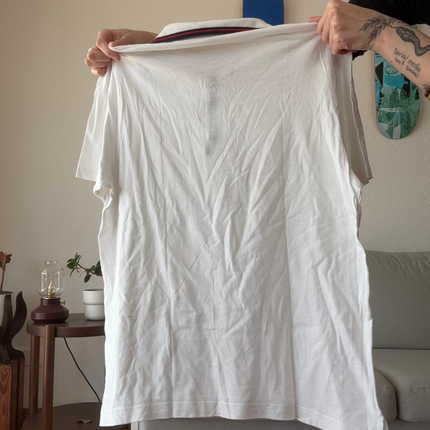 White Polo Shirt