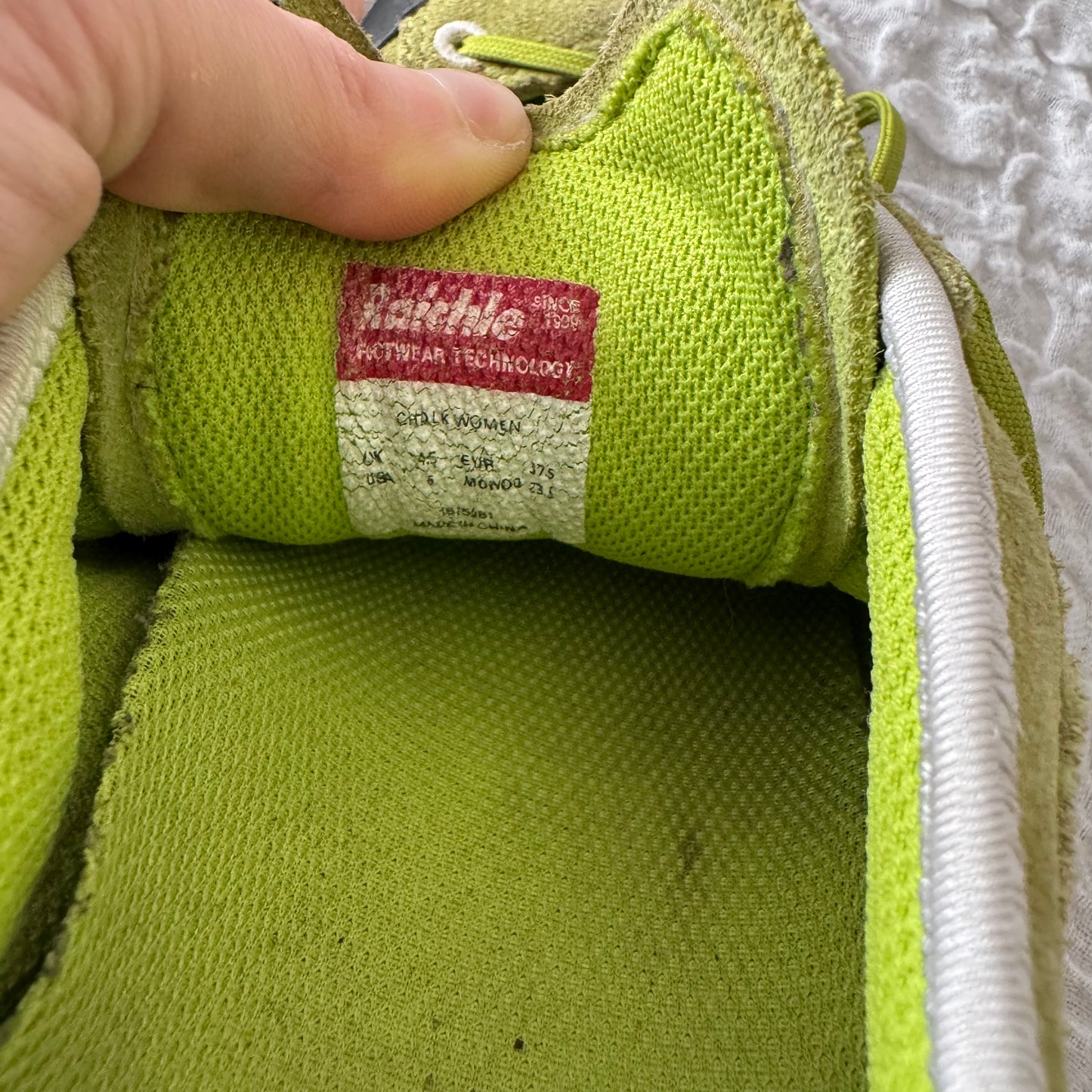 Green Mammut Shoes | Bern