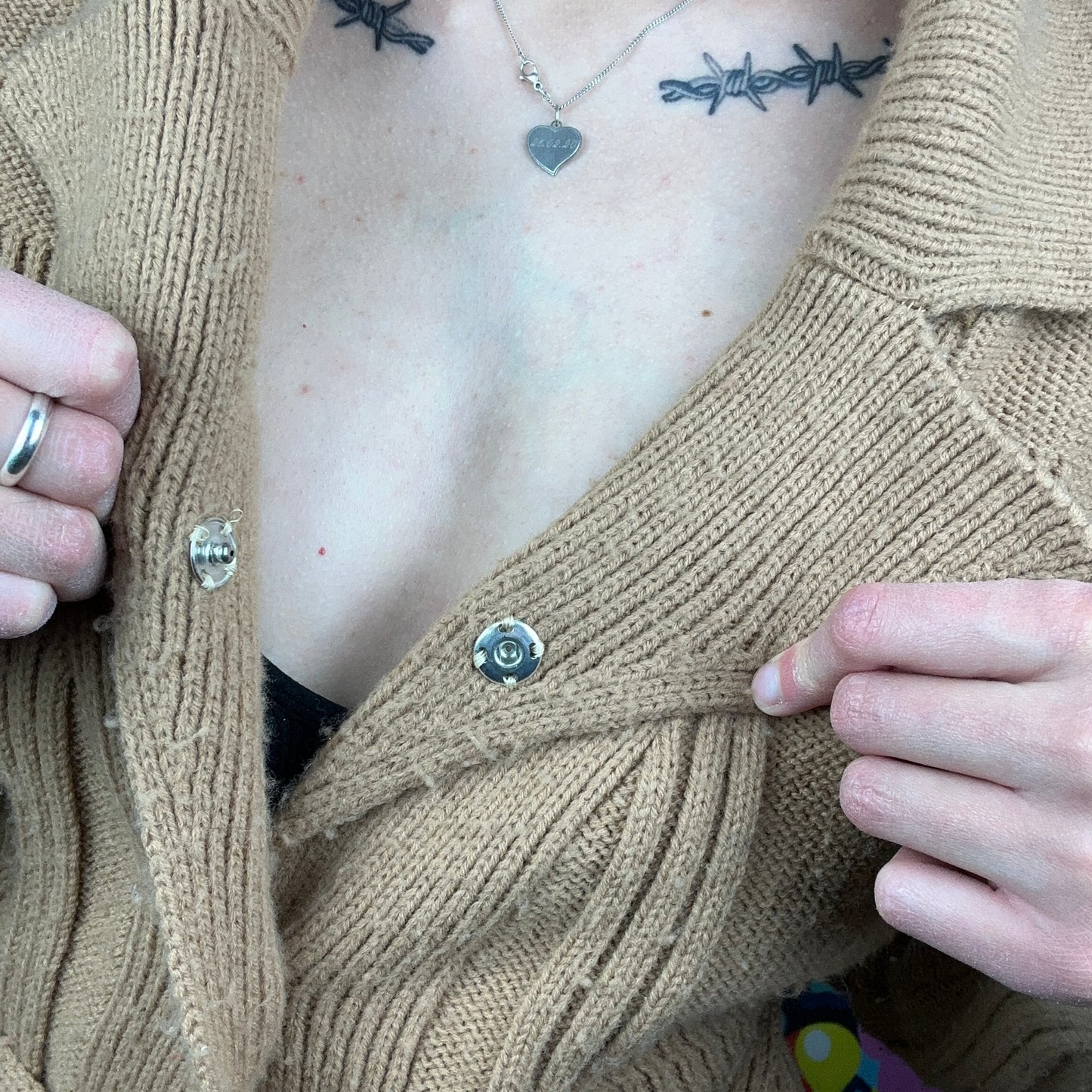 Brown Vintage knitted Cardigan | Bern