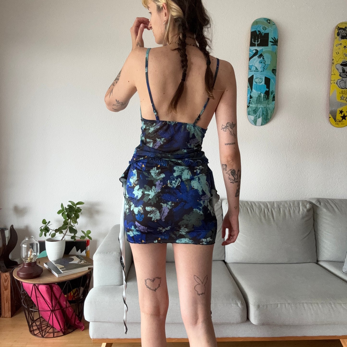 Blue Set (Top and Skirt) | Bern