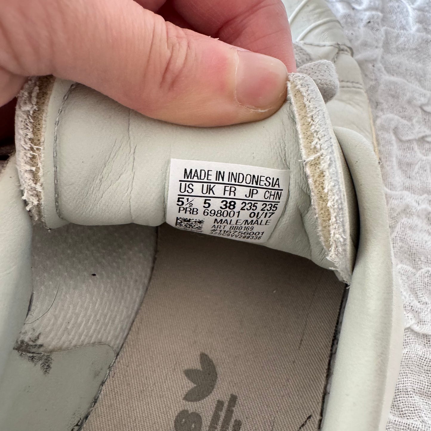 White Adidas Superstar | Bern