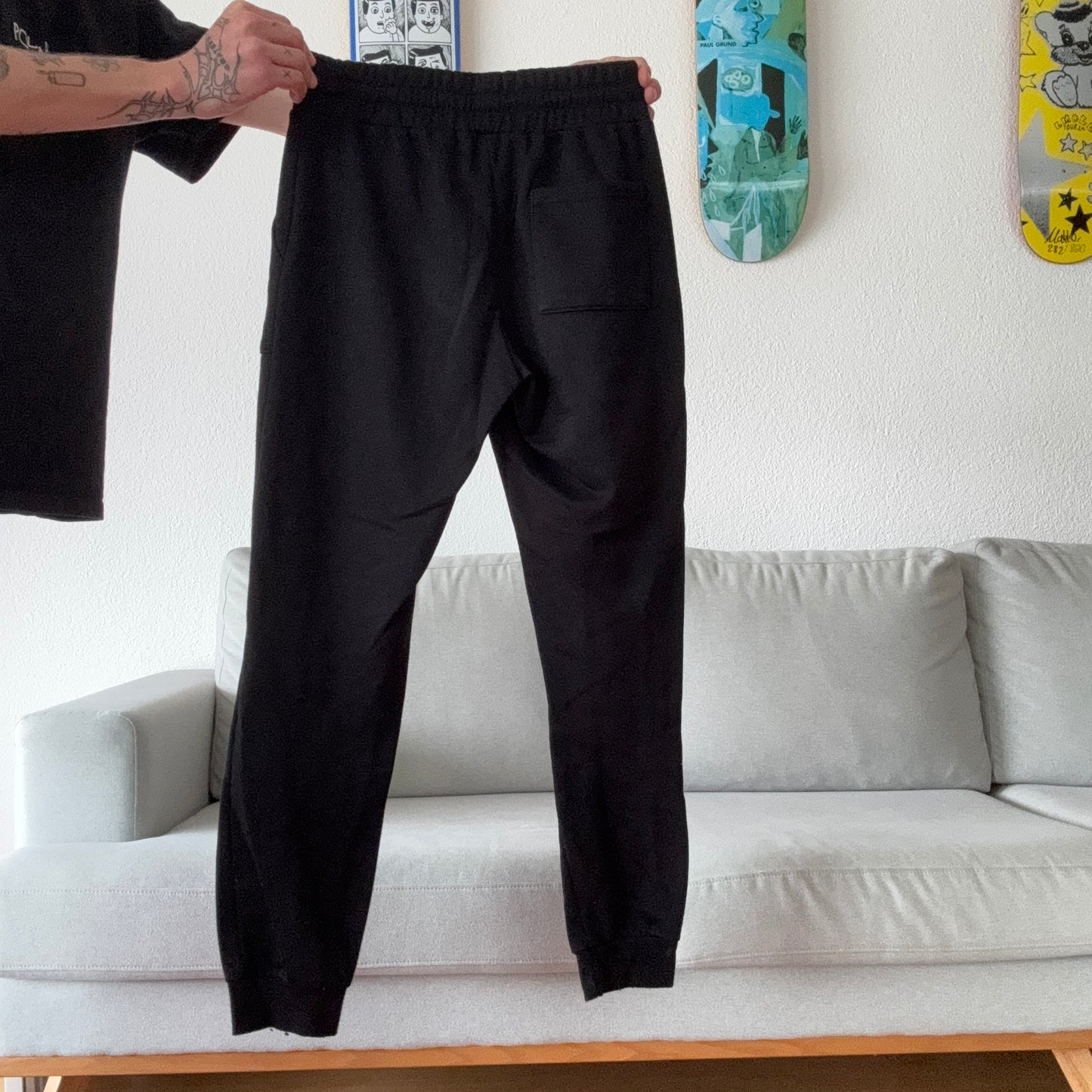 Schwarze Jogger
