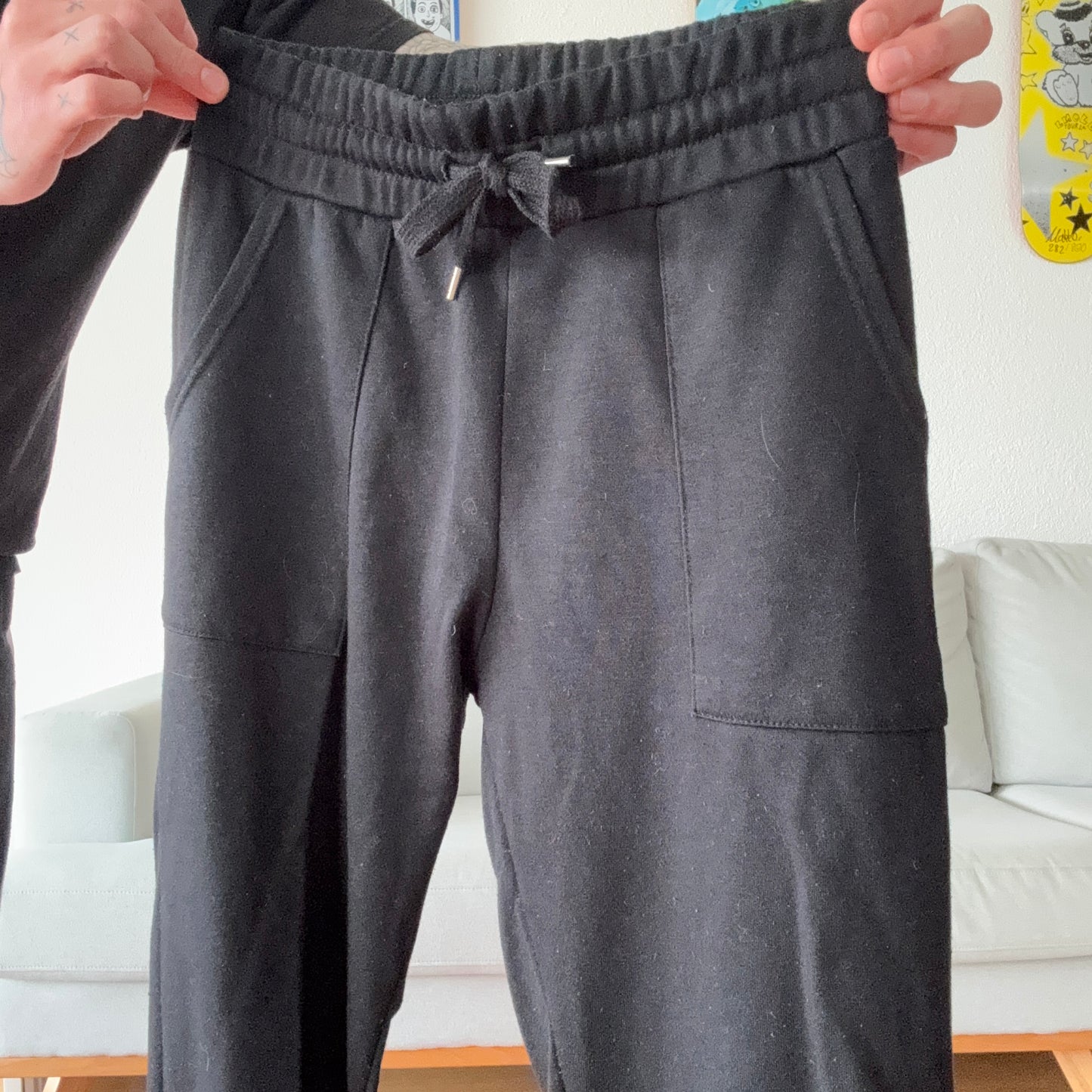 Schwarze Jogger