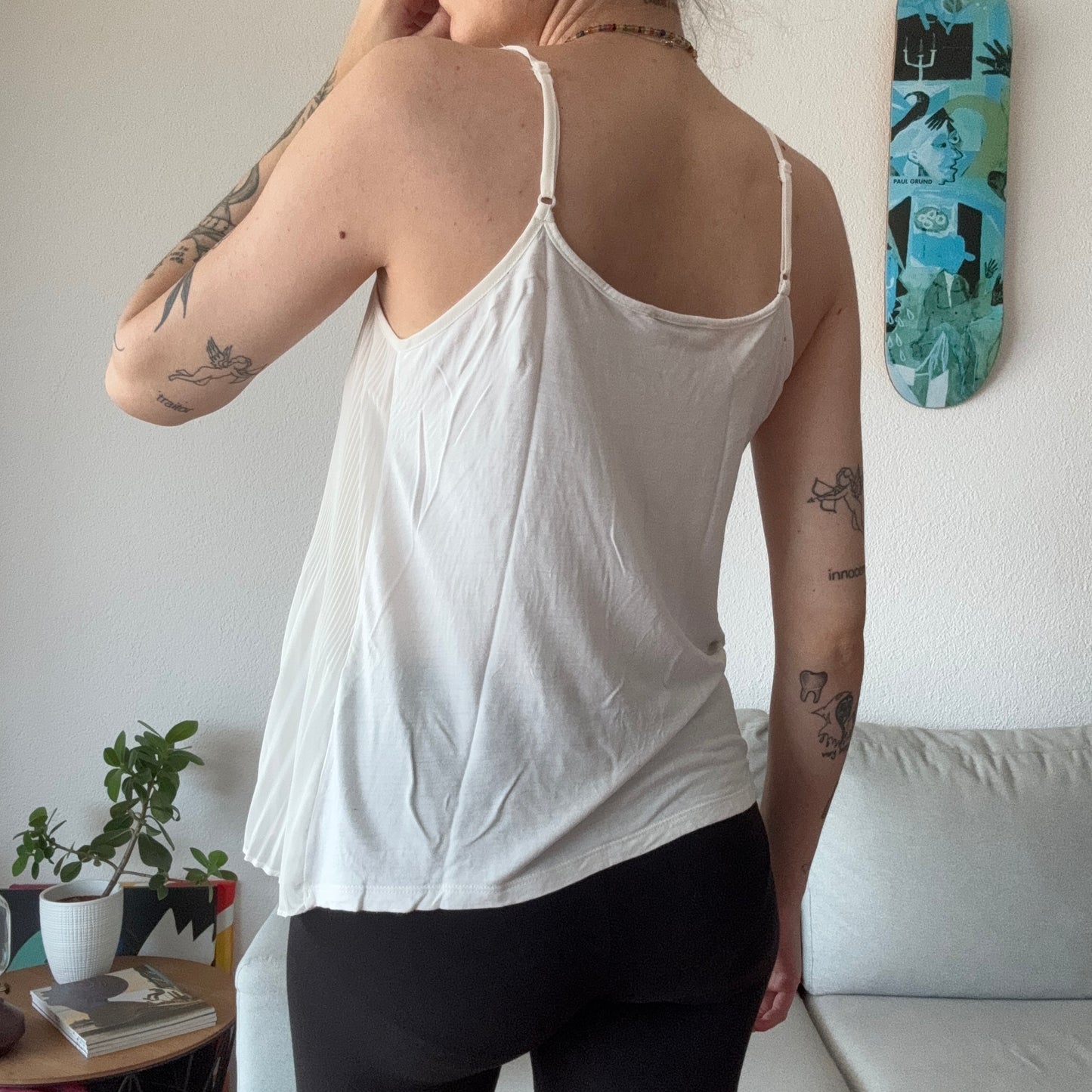 Weißes Top
