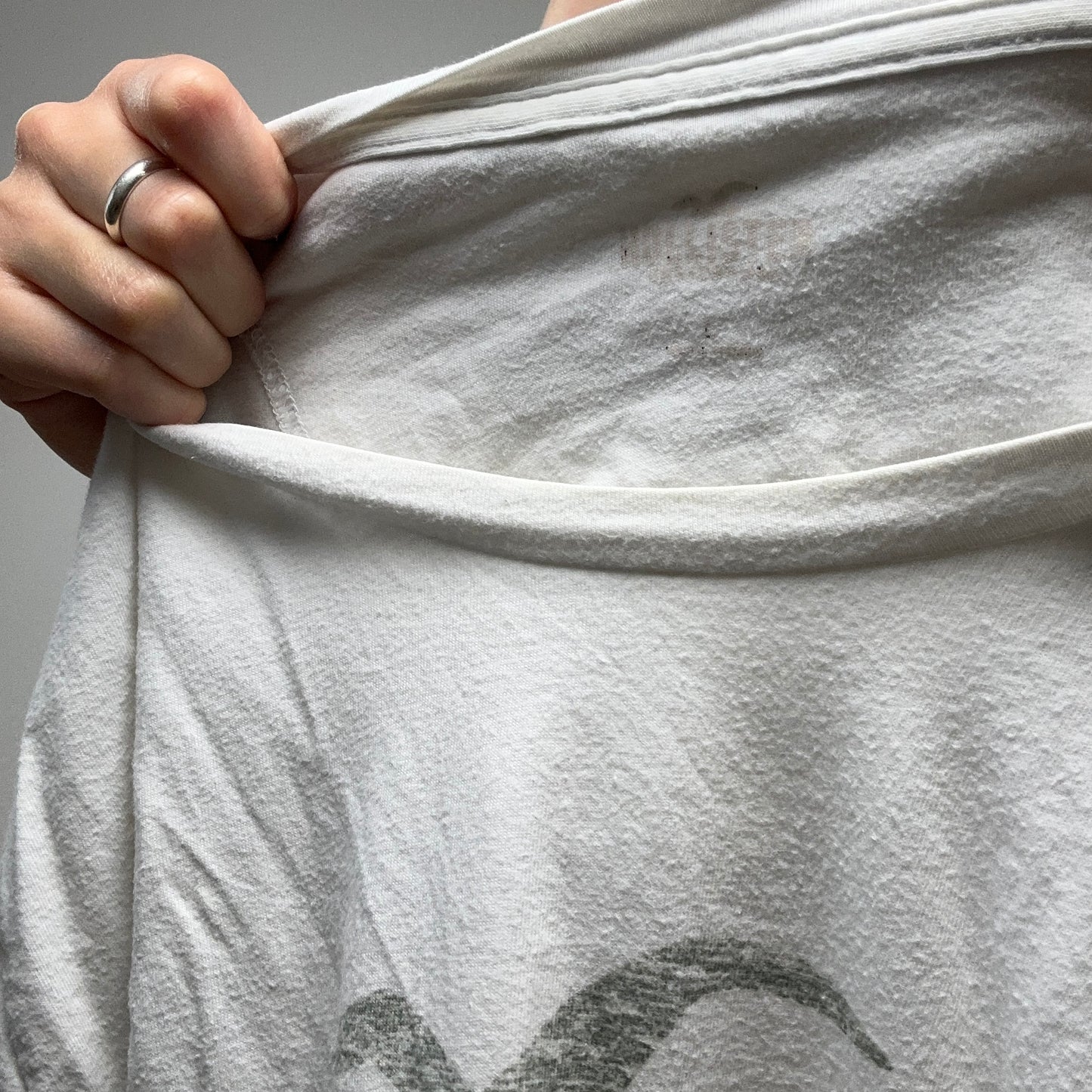 Grau-weißes Hollister-Shirt | Bern