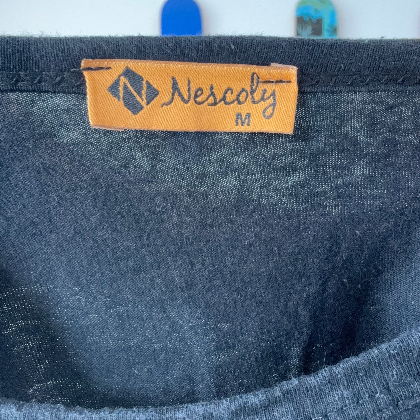 Black Shirt with Front Print | Bern