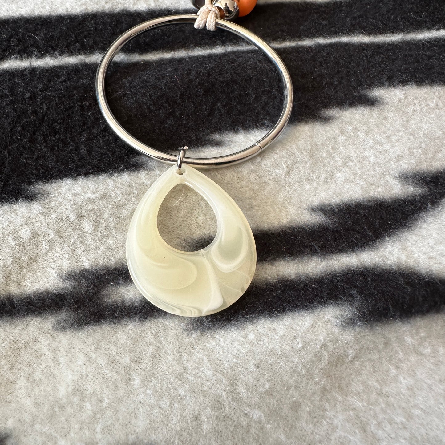 Silver Necklace with pearls