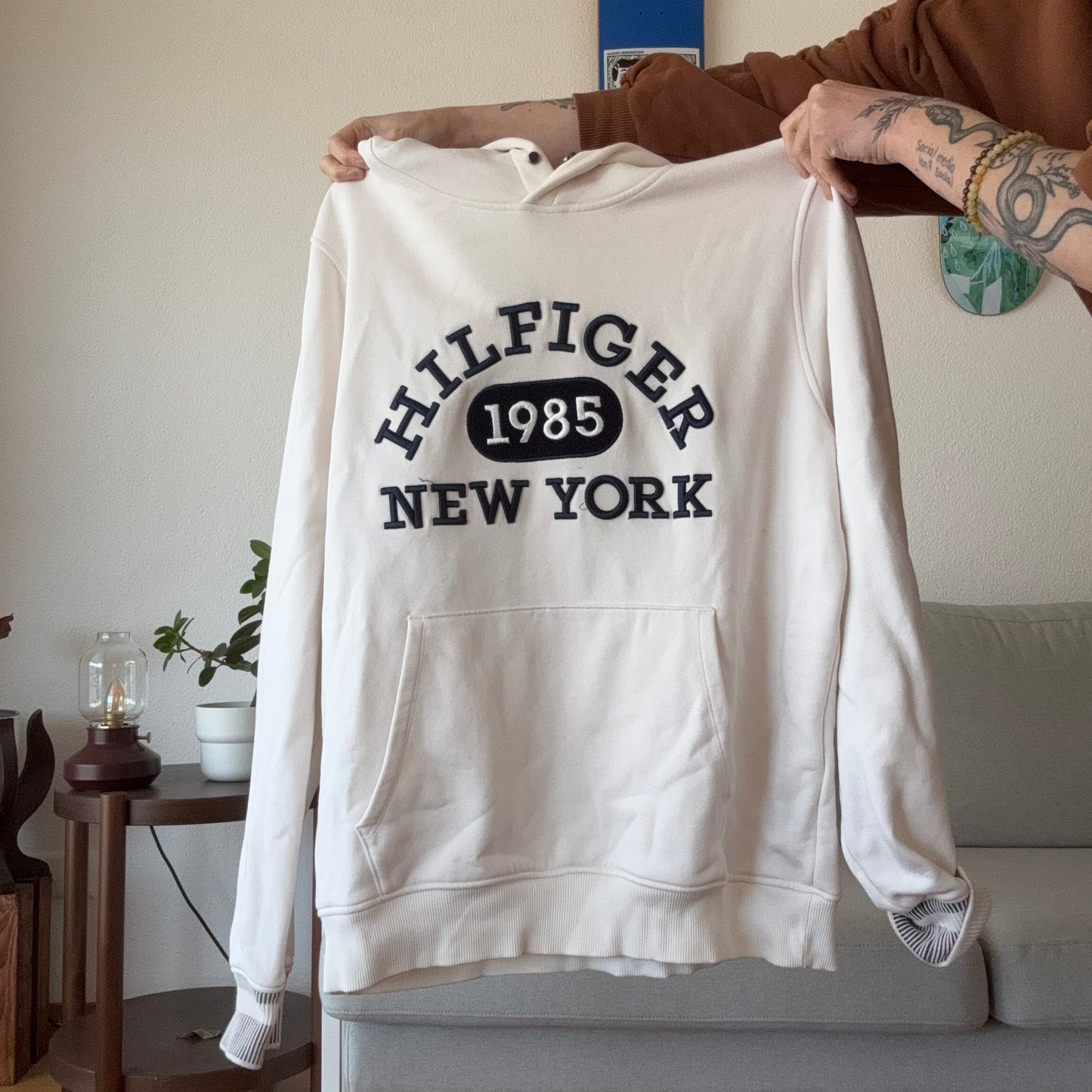 Weißer Hoodie | Bern