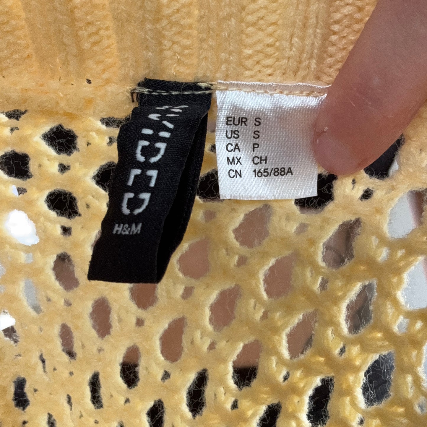 Yellow Knit Jacket | Bern