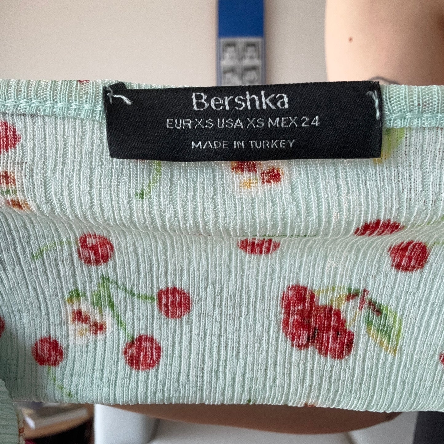 Blue Top with Flower Print | Bern