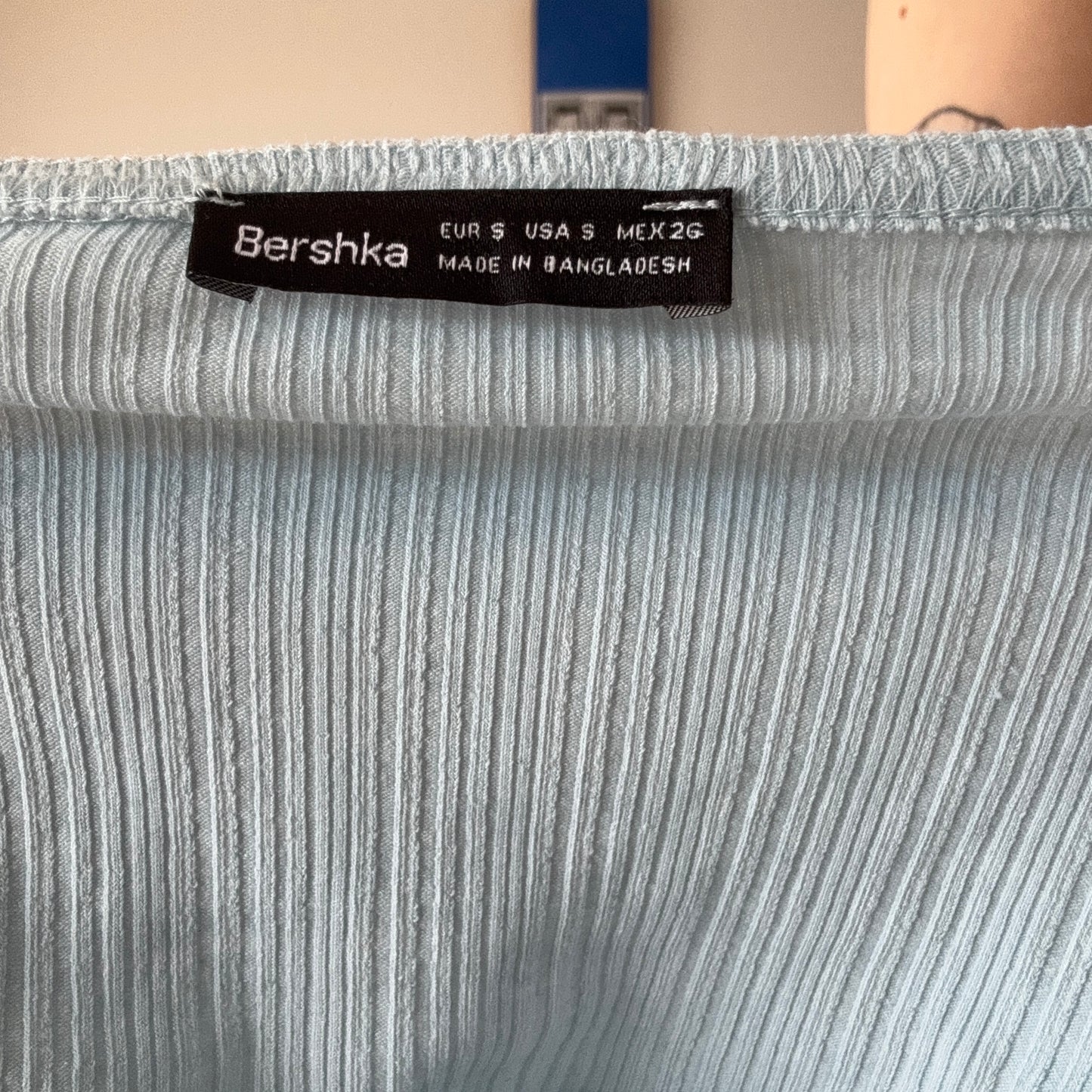 Blue Neckholder Top | Bern