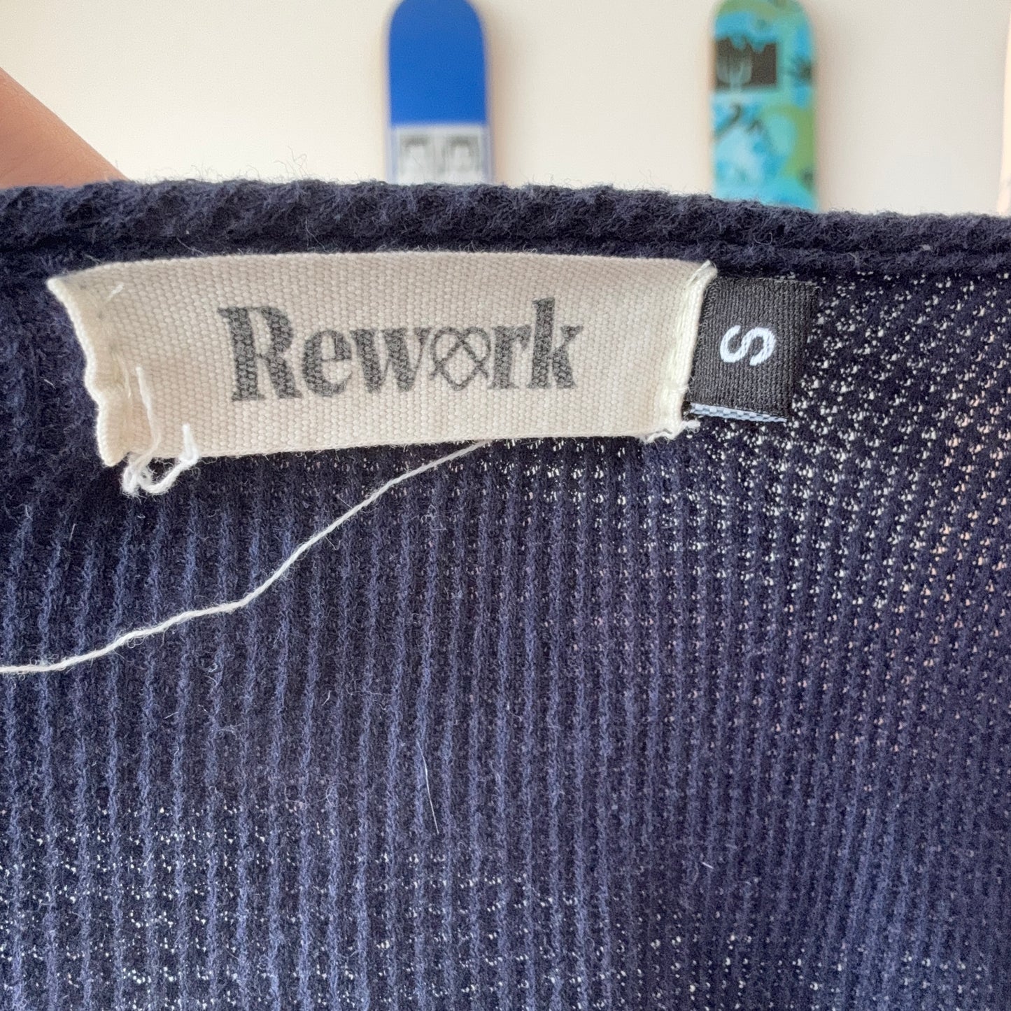 Blue cropped Top | Bern