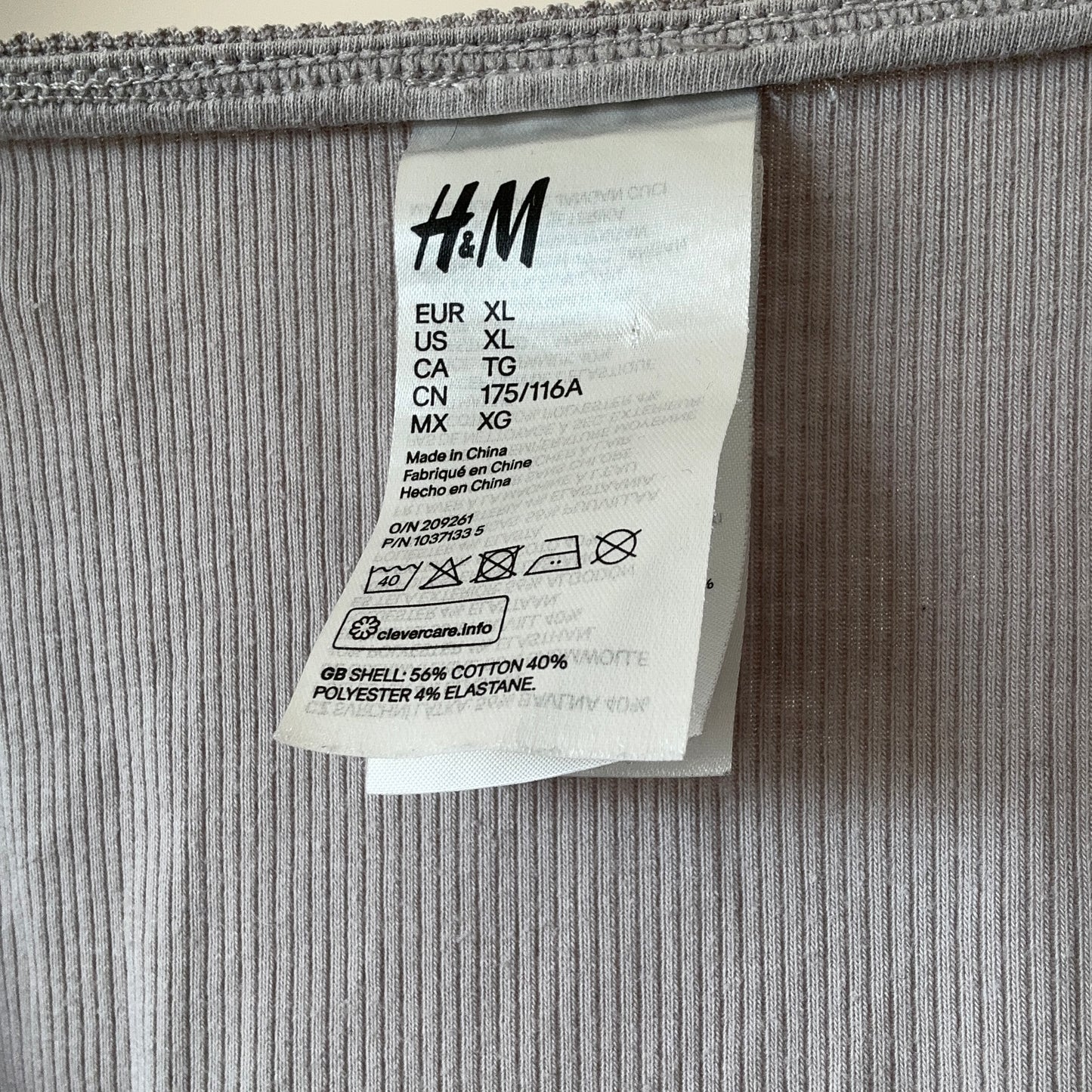 T-shirt à manches longues gris | Berne