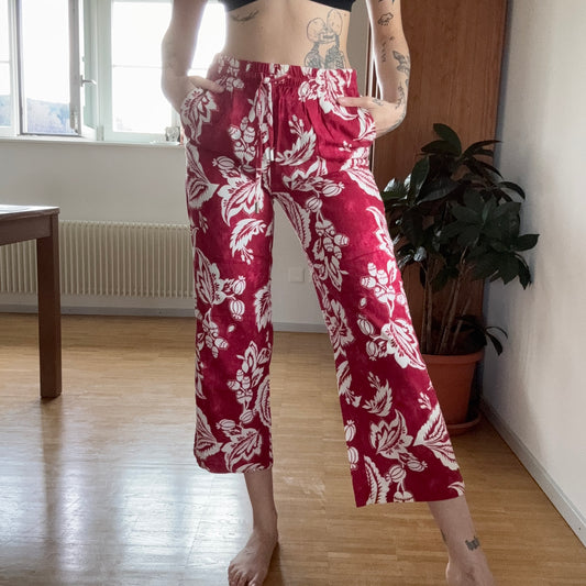 Red Pants with white pattern | Bern