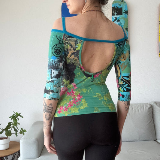 Turquoise Save The Queen Longsleeve | Bern