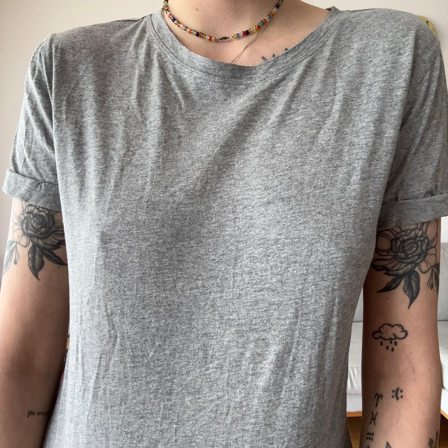 Graues Shirt / Kleid