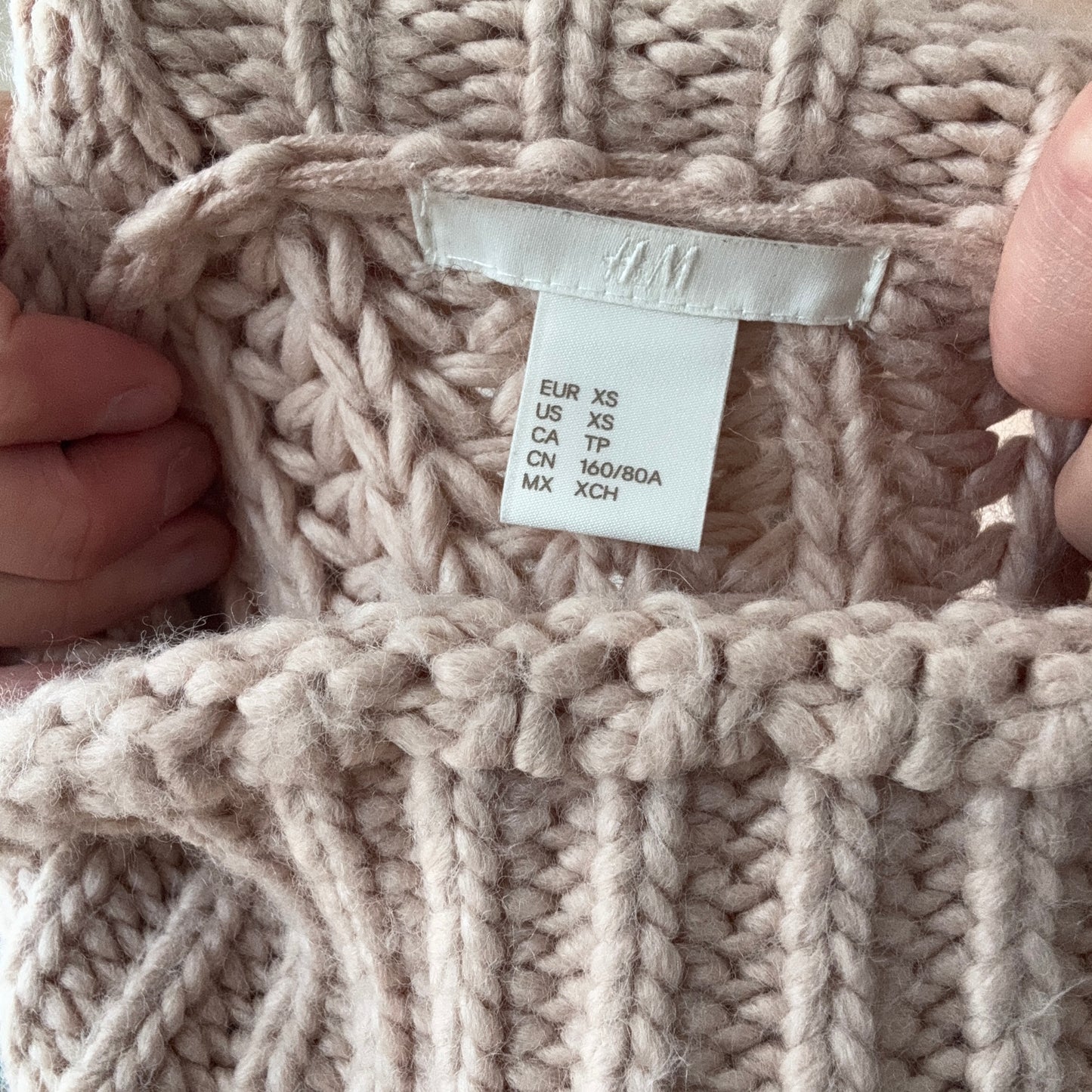 Beige Knit Sweater | Bern