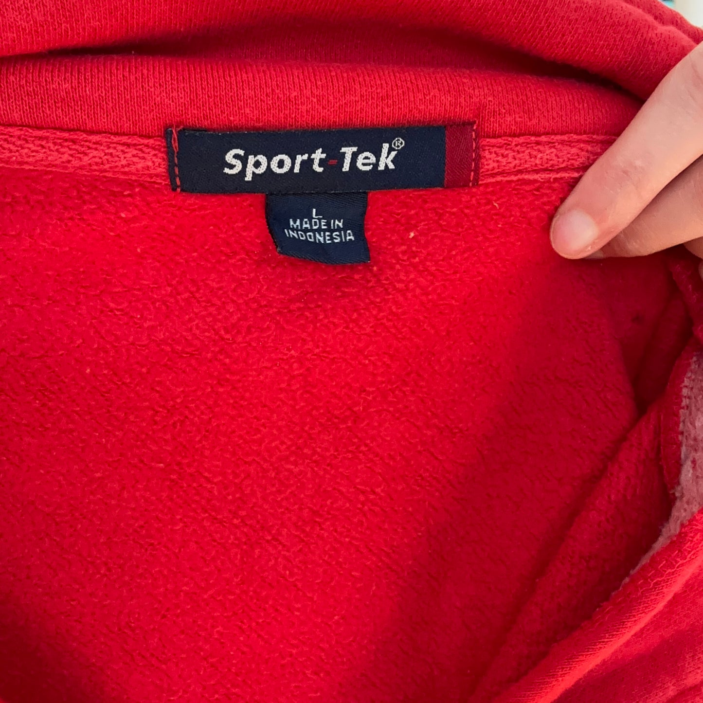 Red Halfzip Sweater | Bern