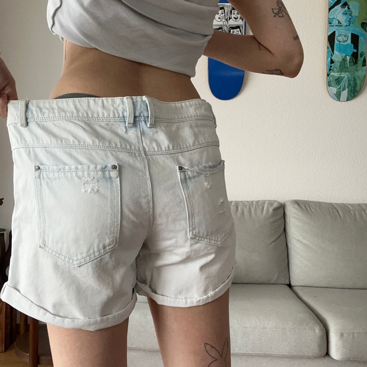 Blaue Shorts | Bern
