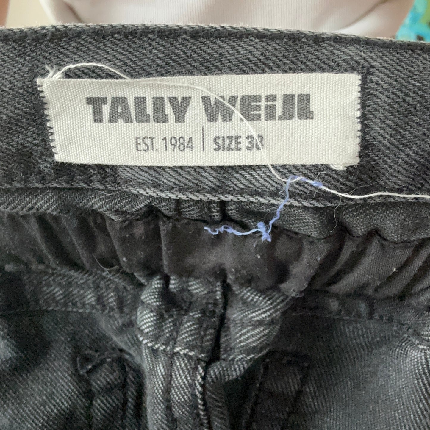 Black Jeans Skirt