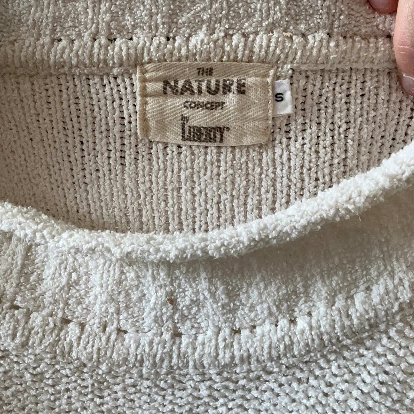 White Knit Sweater | Bern