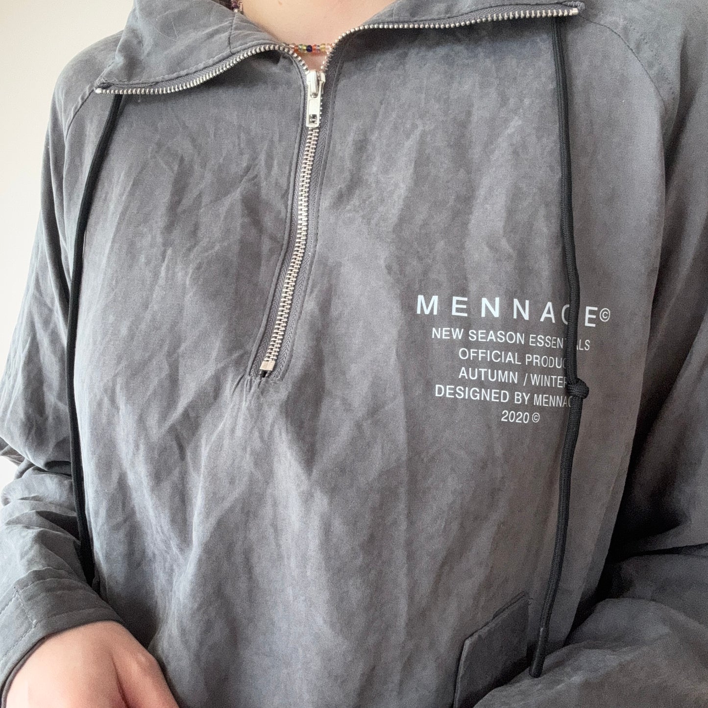 Gray Jacket with hood | Bern