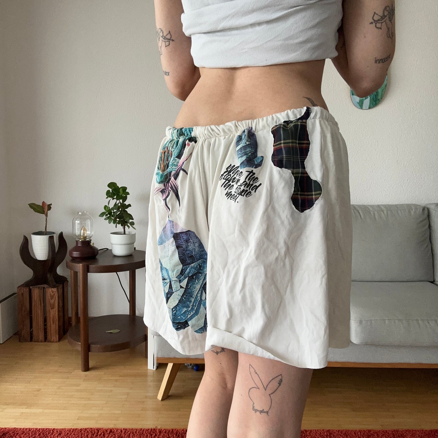 Reworked White Shorts