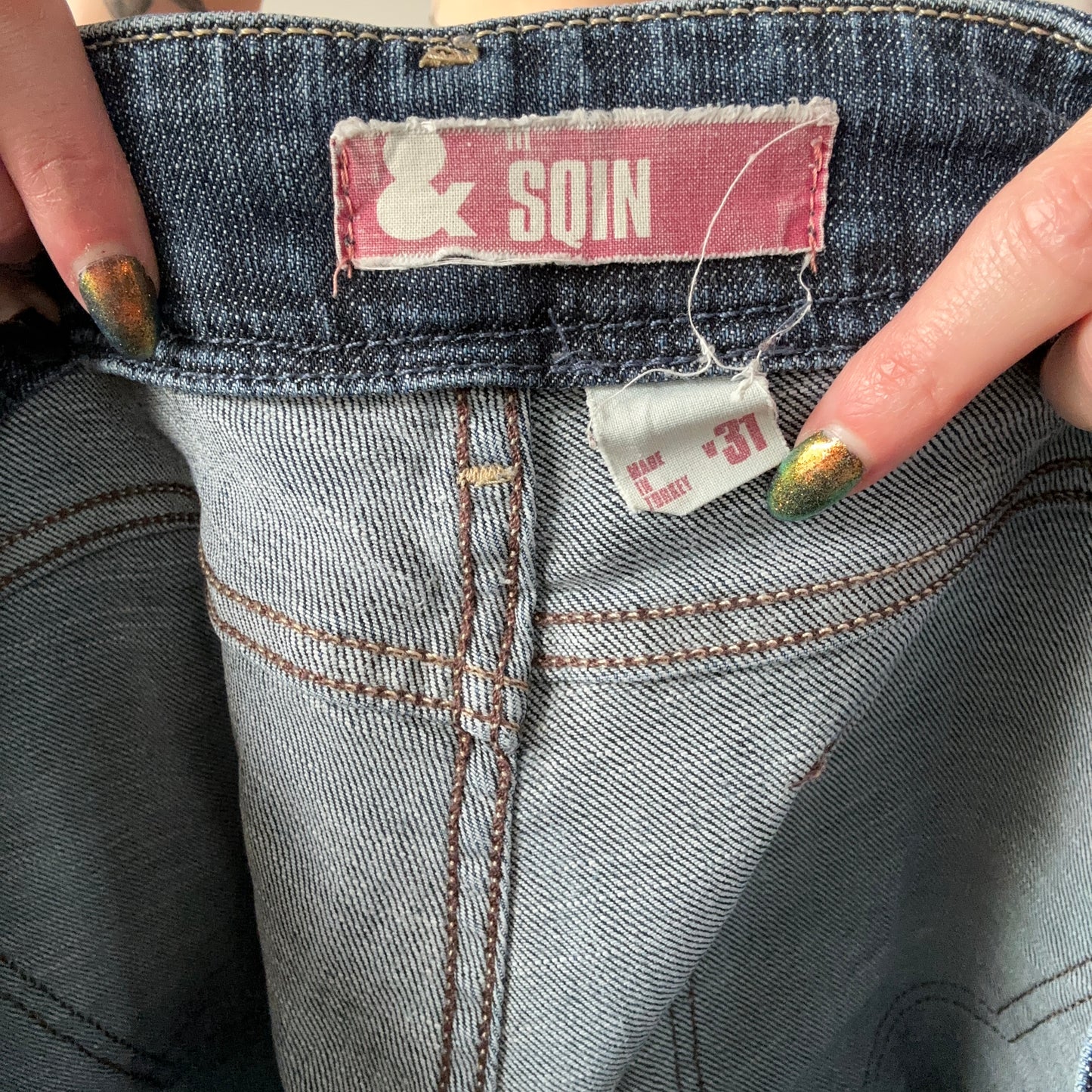 Blue Low Rise Jeans | Bern