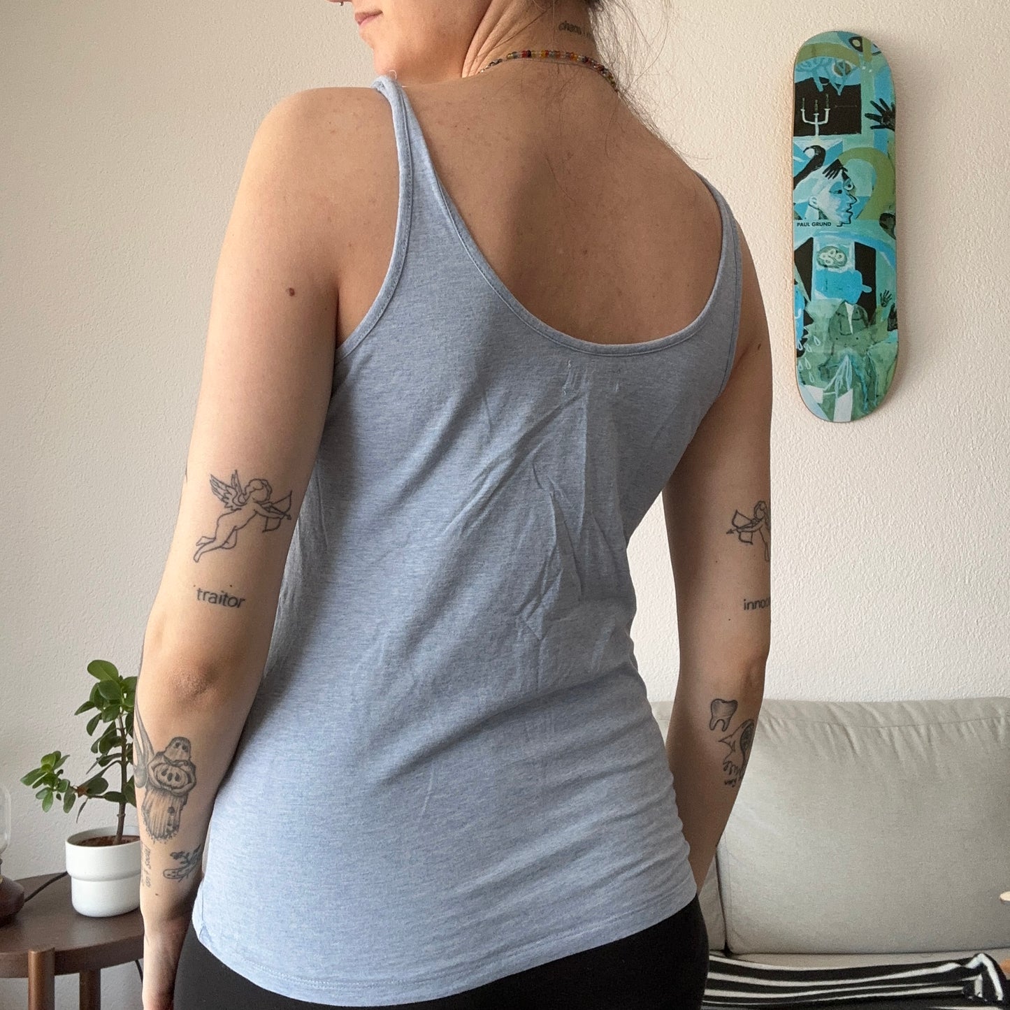 Blue Top with front Print | Bern