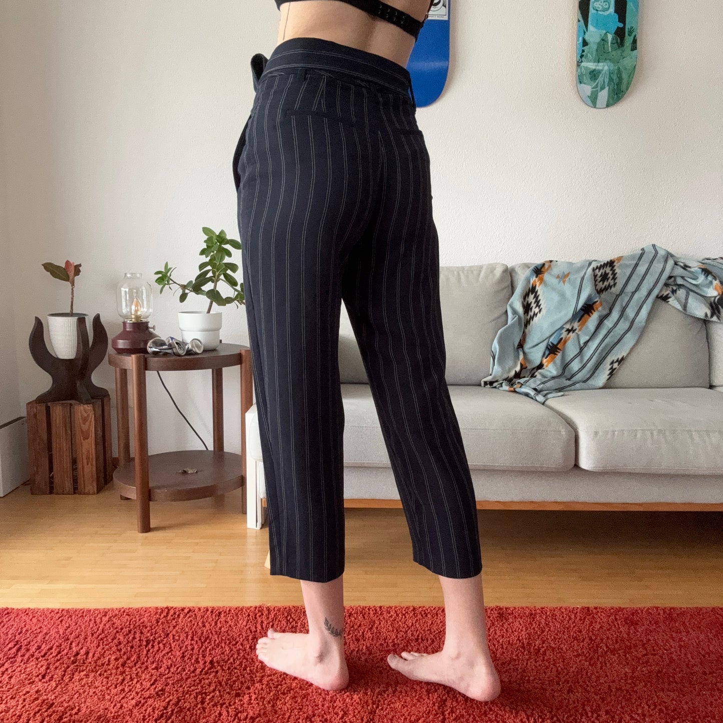 Black Pants with white stripes | Bern