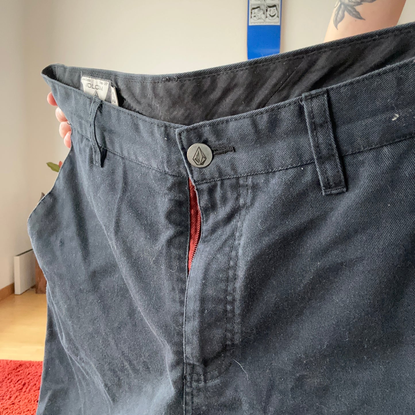 Black Volcom Shorts