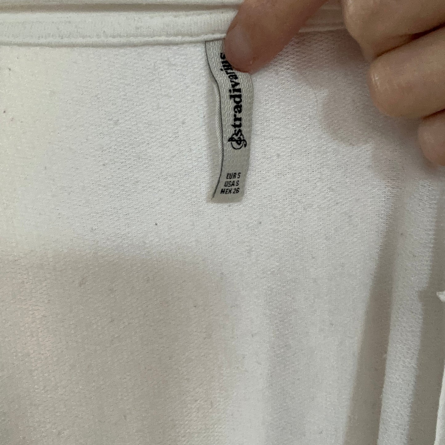 Blanc à manches longues