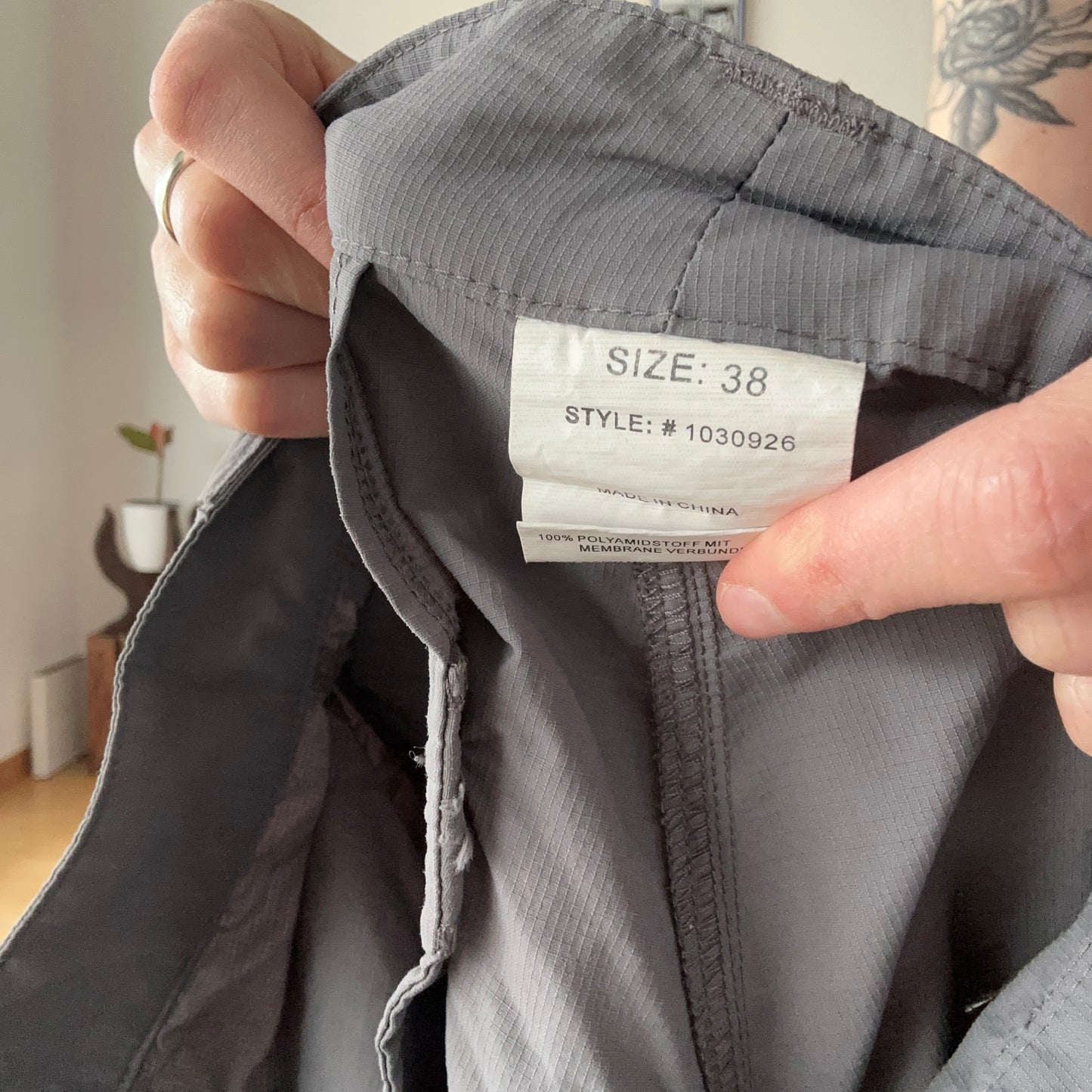 Gray Mammut Shorts | Bern