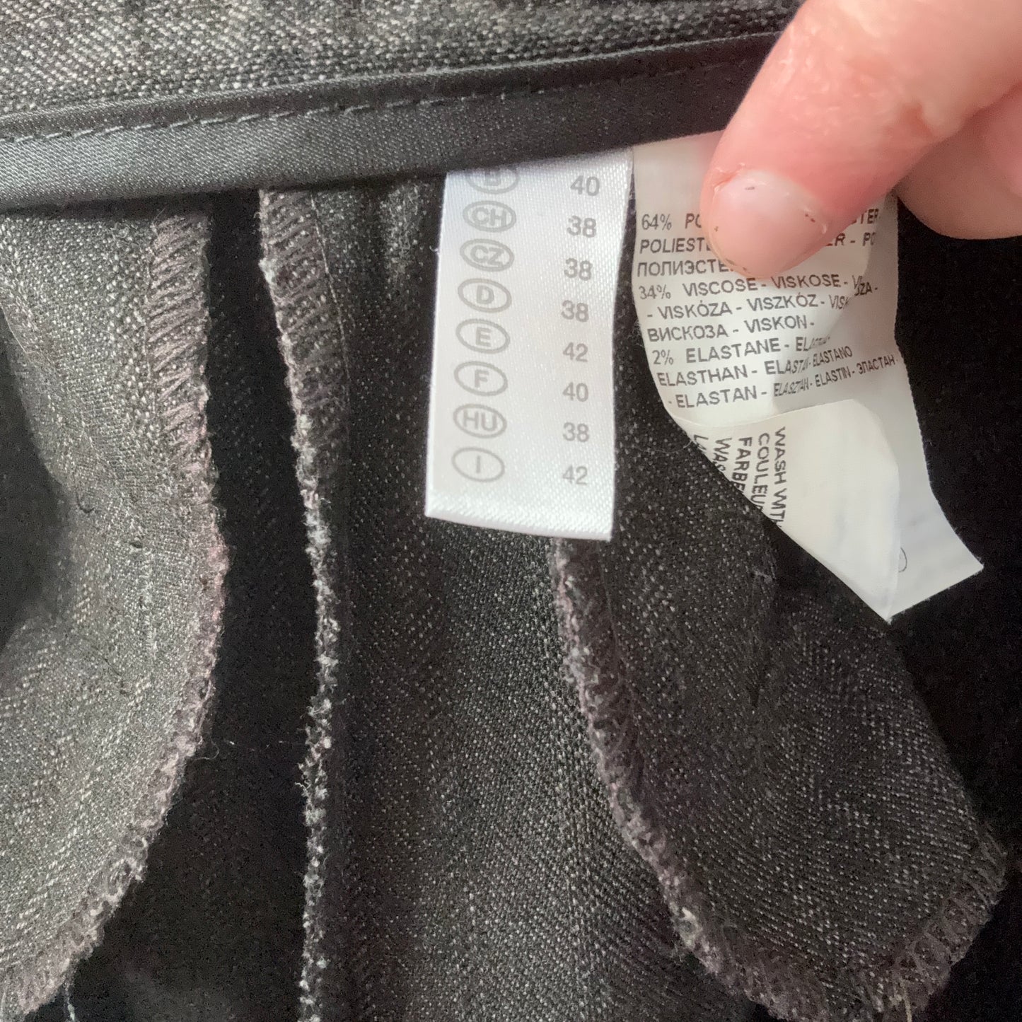 Black 3/4 Pants/Shorts