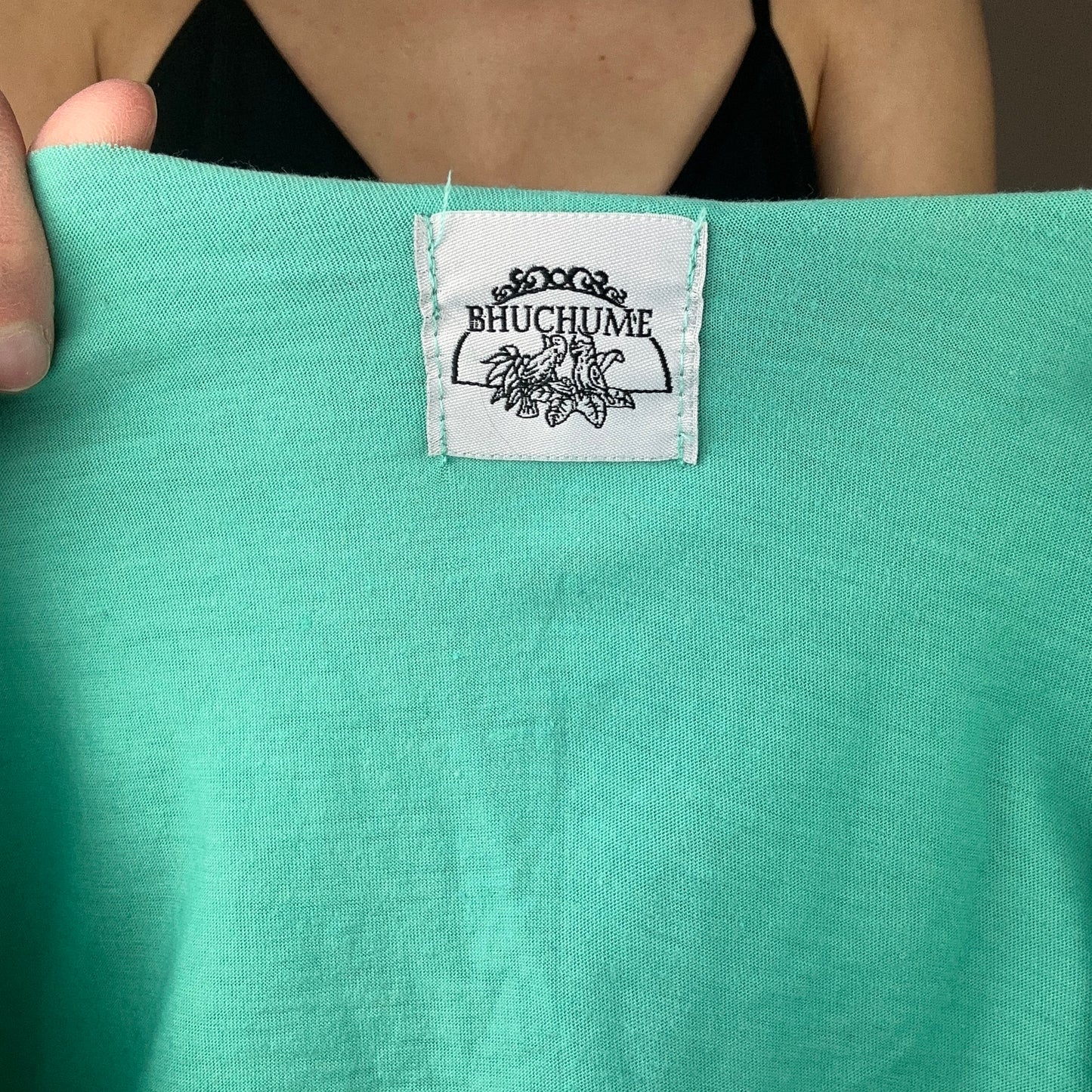 Pink and Green cropped Shirt | Bern