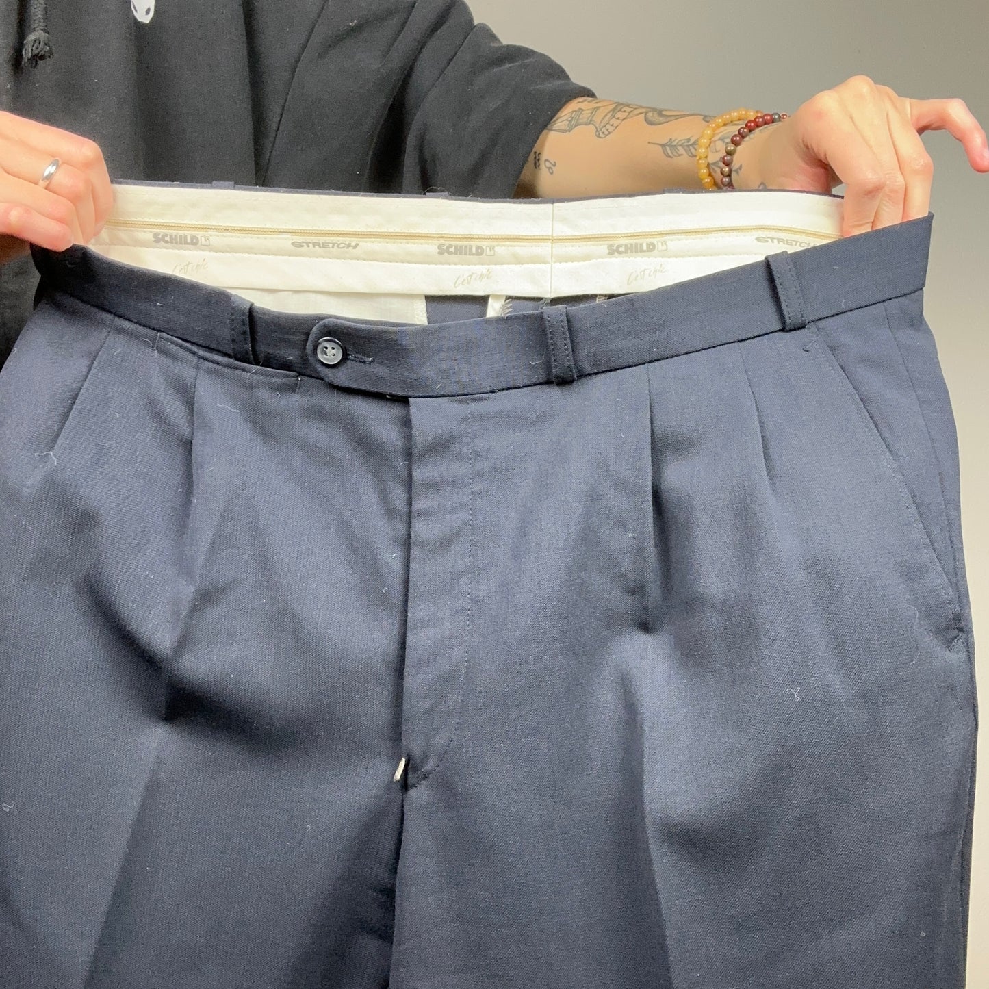 Blue Suit Pants | Bern