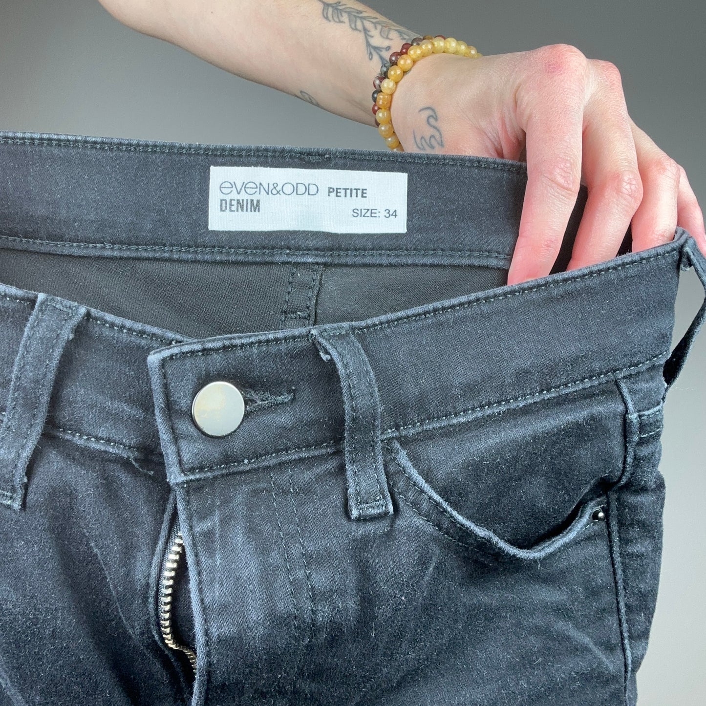 Schwarze Jeans