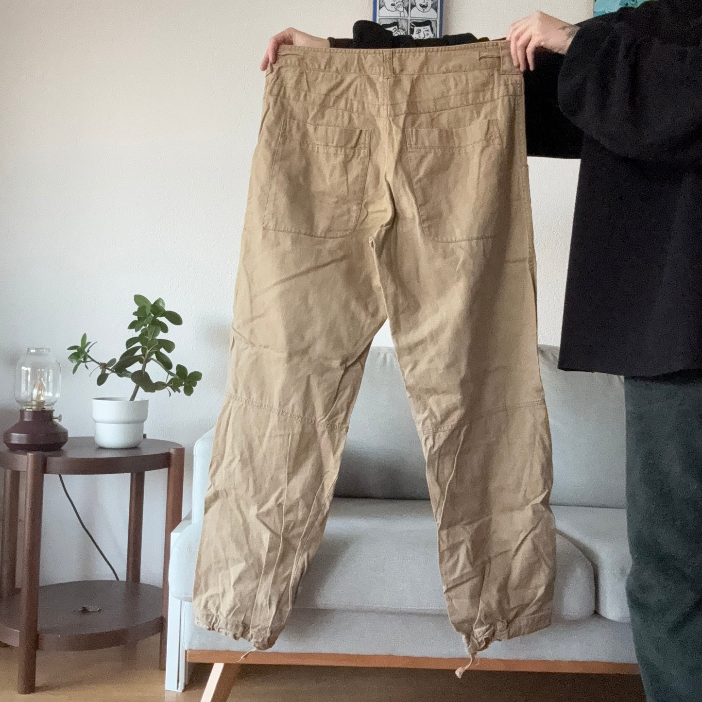 Beige Pants