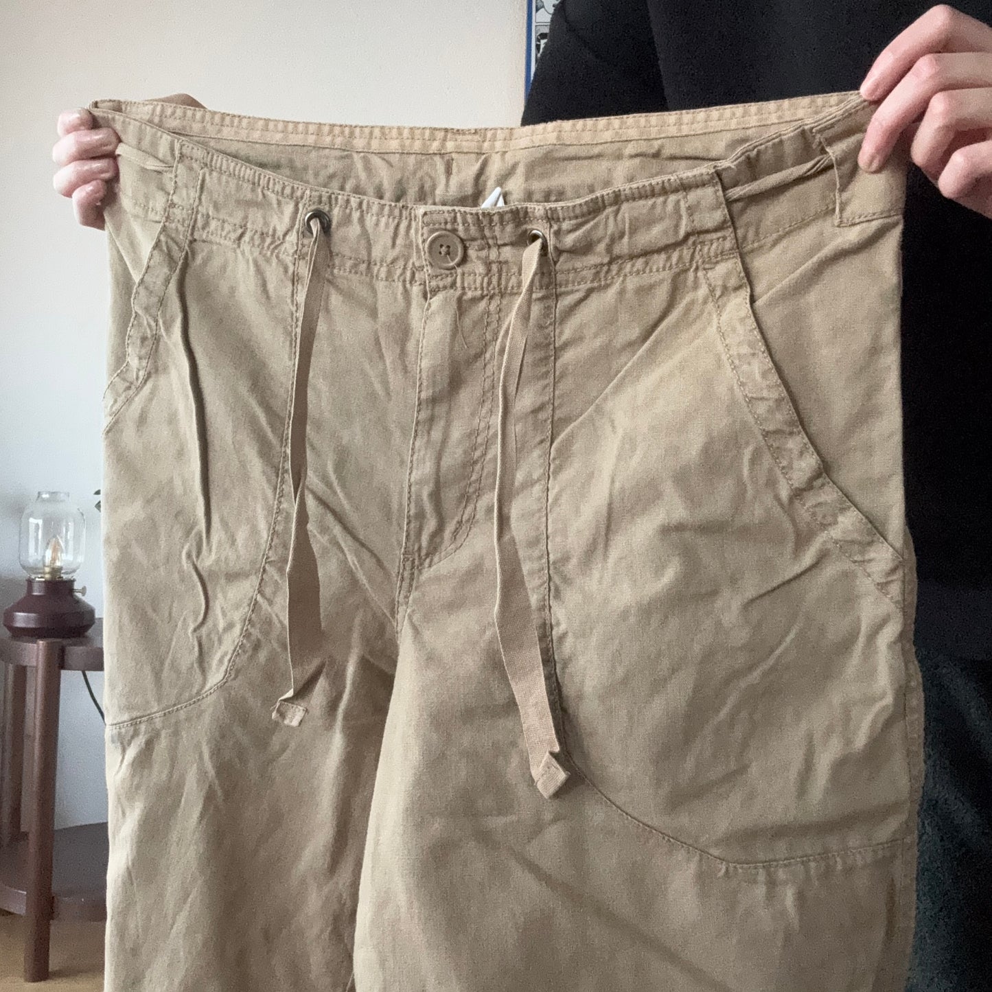 Beige Pants