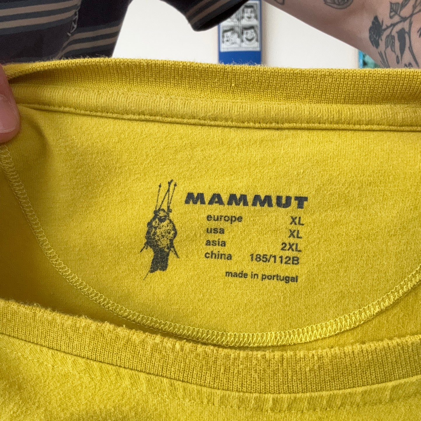 Yellow Mammut Longsleeve
