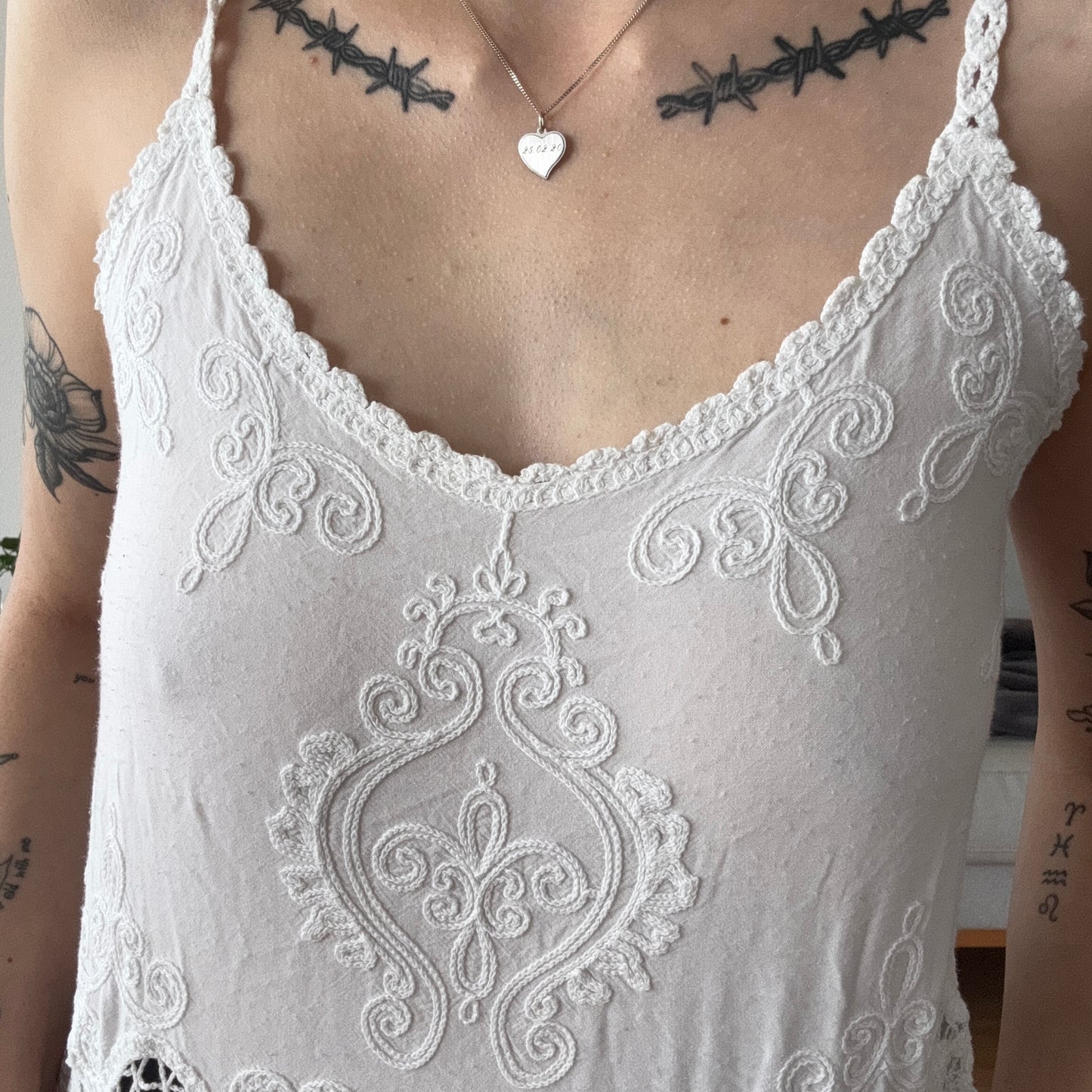 White Top with Lace Details | Bern