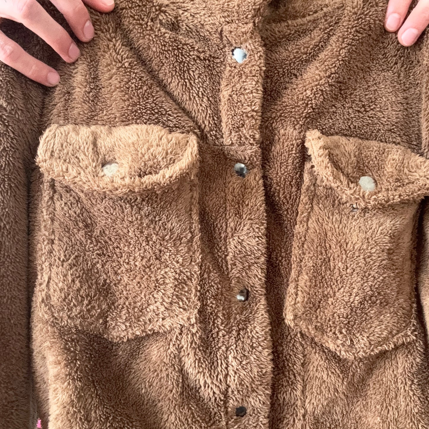 Brown Fluffy Jacket