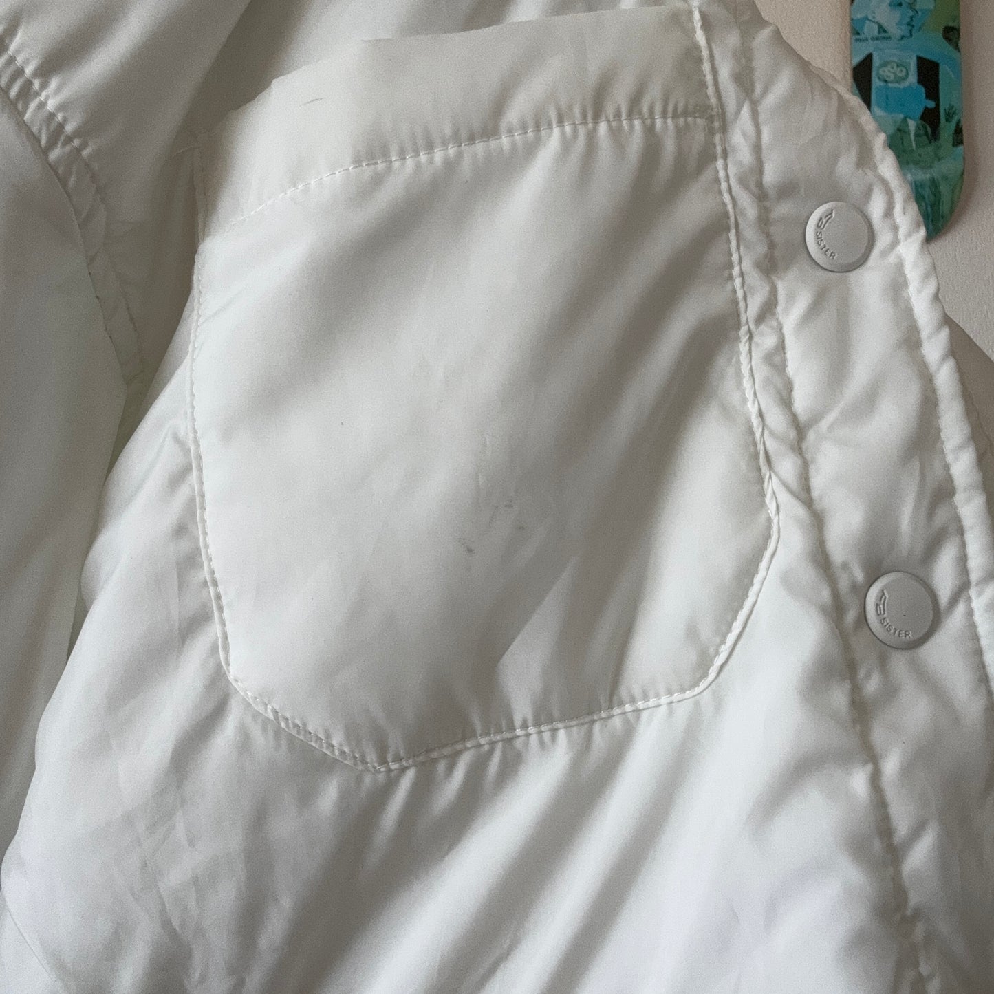White cropped Jacket