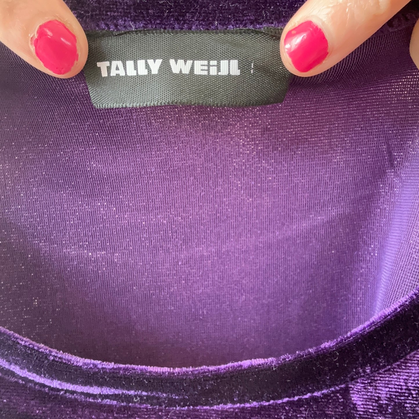 Purple cropped Longsleeve | Bern