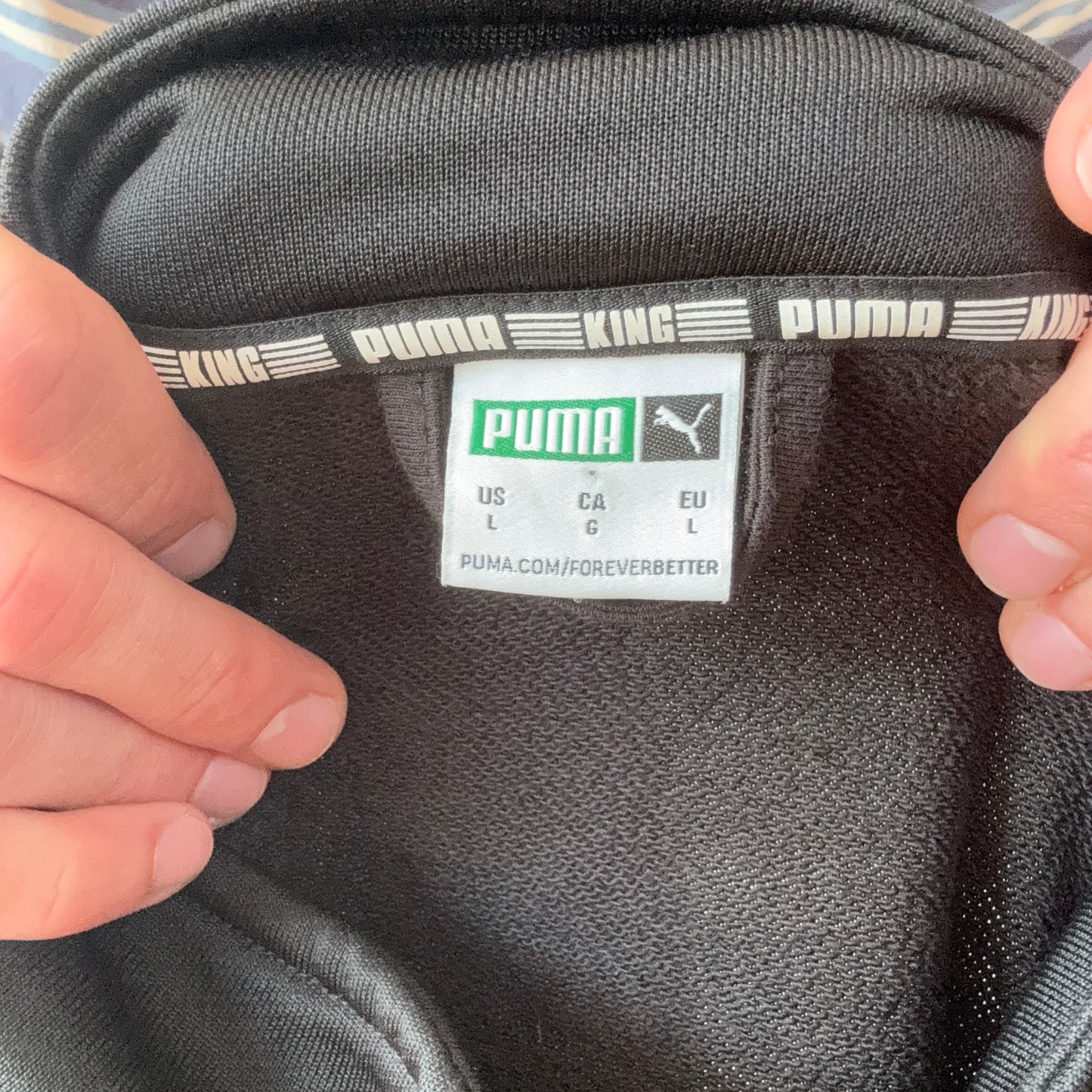 Black PUMA Jacket